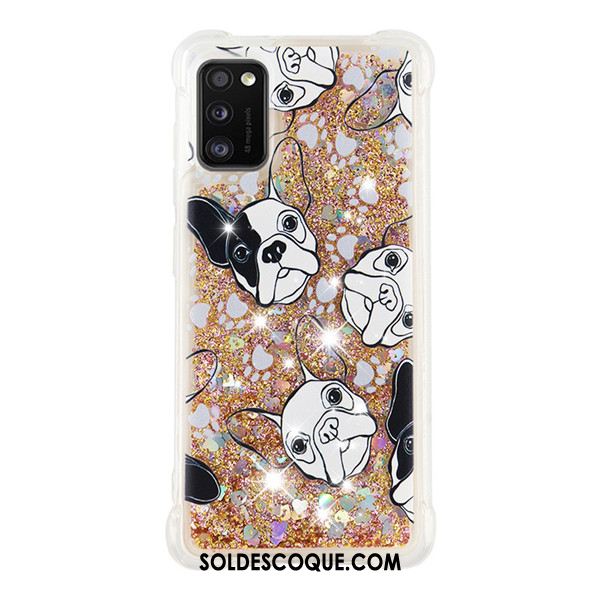 Coque Samsung Galaxy A41 Étoile Téléphone Portable Dessin Animé Quicksand Incassable France