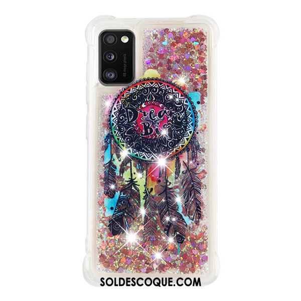 Coque Samsung Galaxy A41 Étoile Téléphone Portable Dessin Animé Quicksand Incassable France