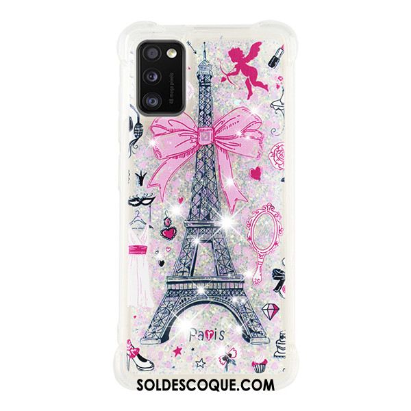 Coque Samsung Galaxy A41 Étoile Téléphone Portable Dessin Animé Quicksand Incassable France