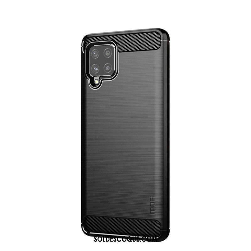 Coque Samsung Galaxy A42 5G Fibre Carbone Brossée MOFI