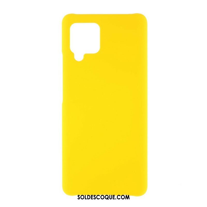 Coque Samsung Galaxy A42 5G Rigide Effet Caoutchouc