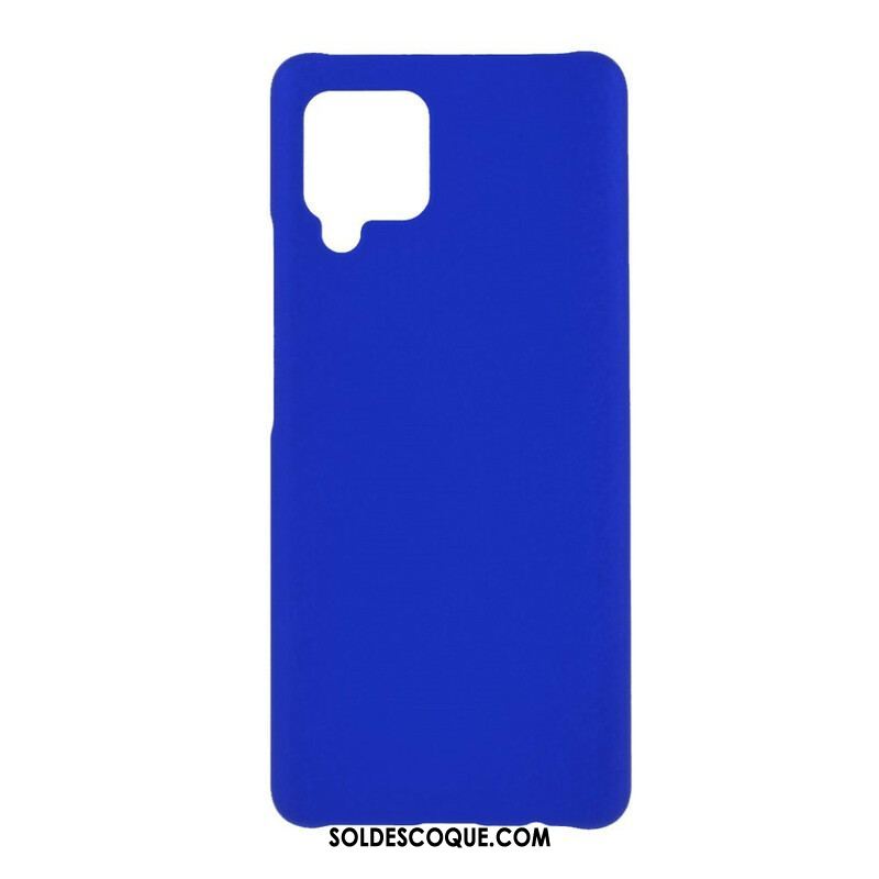 Coque Samsung Galaxy A42 5G Rigide Effet Caoutchouc