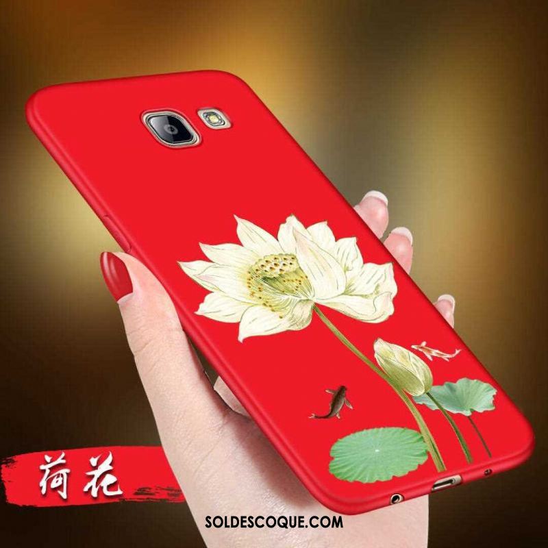 Coque Samsung Galaxy A5 2016 Fleur Étoile Support Téléphone Portable Étui France