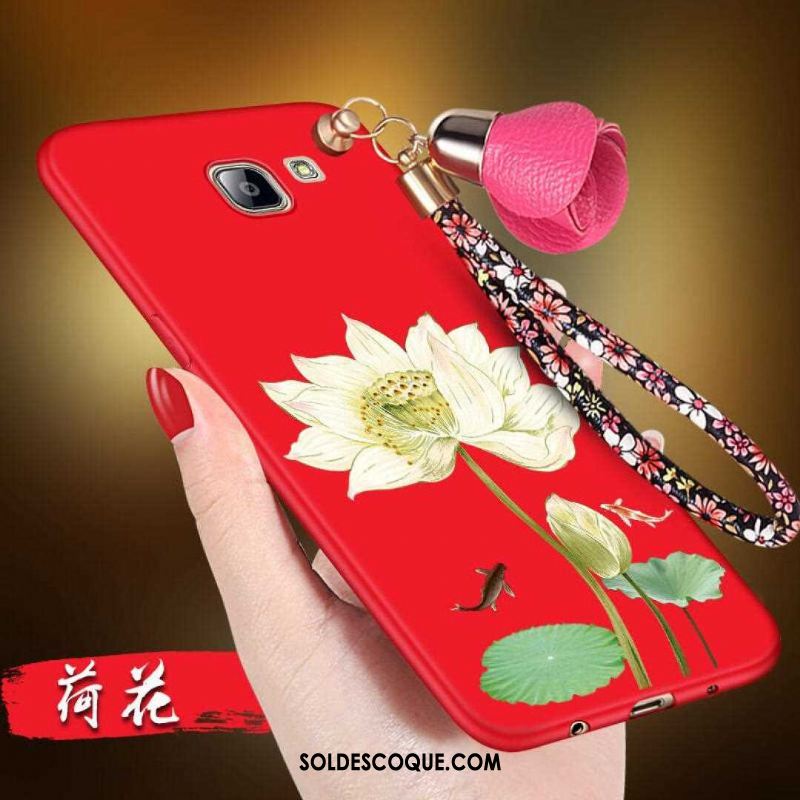 Coque Samsung Galaxy A5 2016 Fleur Étoile Support Téléphone Portable Étui France