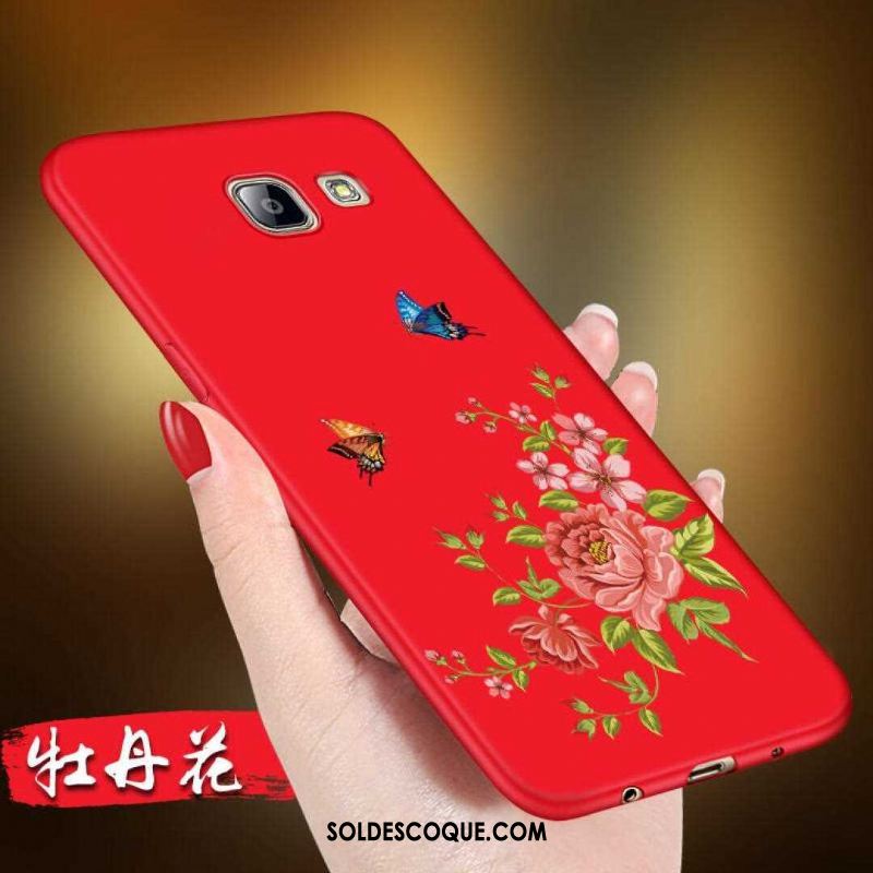 Coque Samsung Galaxy A5 2016 Fleur Étoile Support Téléphone Portable Étui France