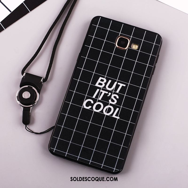 Coque Samsung Galaxy A5 2016 Fluide Doux Téléphone Portable Étui Cou Suspendu Incassable Soldes