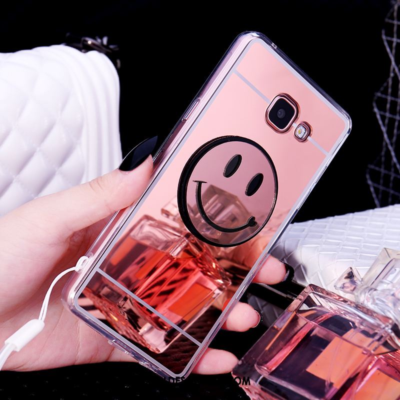 Coque Samsung Galaxy A5 2016 Miroir Téléphone Portable Tendance Étoile Rose En Vente