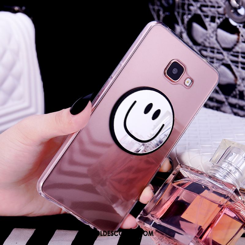 Coque Samsung Galaxy A5 2016 Miroir Téléphone Portable Tendance Étoile Rose En Vente