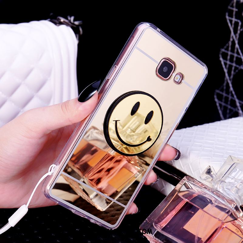 Coque Samsung Galaxy A5 2016 Miroir Téléphone Portable Tendance Étoile Rose En Vente