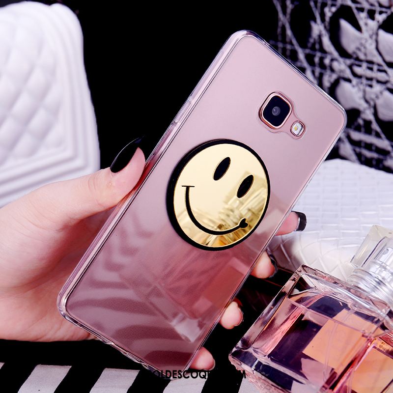 Coque Samsung Galaxy A5 2016 Miroir Téléphone Portable Tendance Étoile Rose En Vente