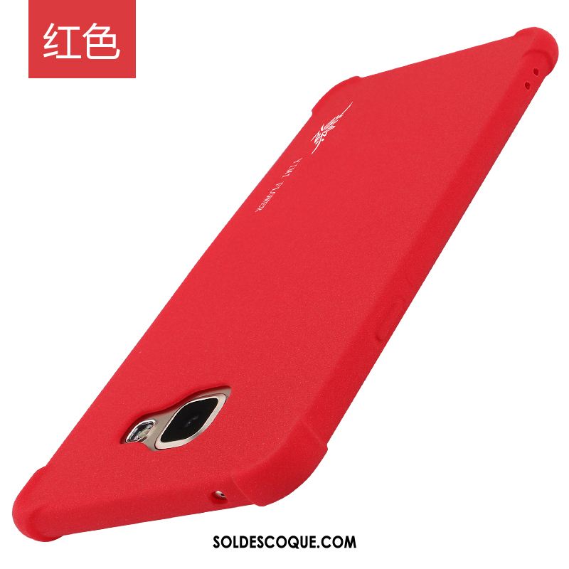 Coque Samsung Galaxy A5 2016 Rouge Étoile Téléphone Portable Étui Silicone Pas Cher