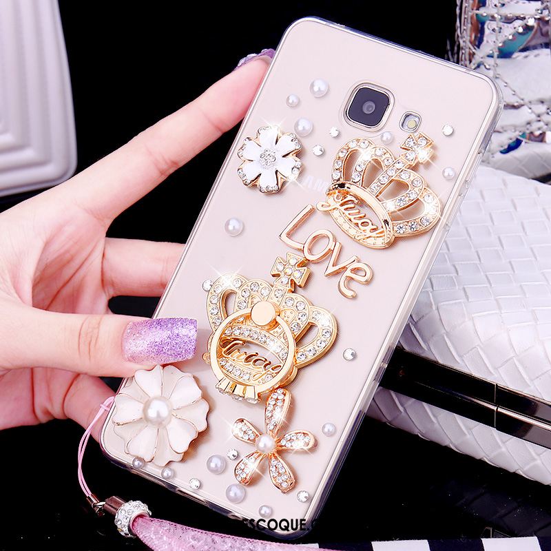 Coque Samsung Galaxy A5 2016 Silicone Téléphone Portable Anneau Étoile Étui Soldes