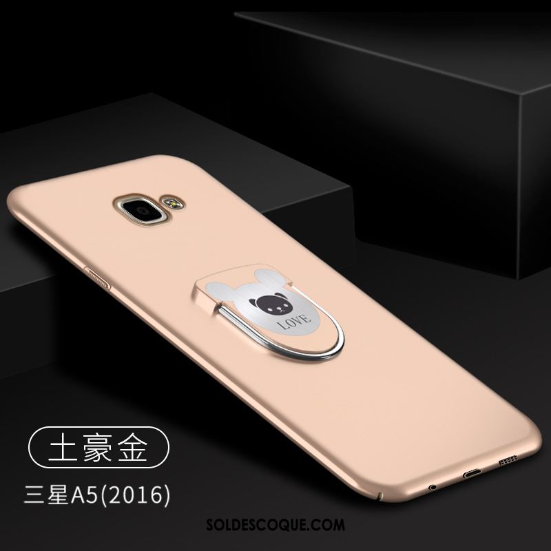 Coque Samsung Galaxy A5 2016 Très Mince Téléphone Portable Étui Tout Compris Rouge Pas Cher