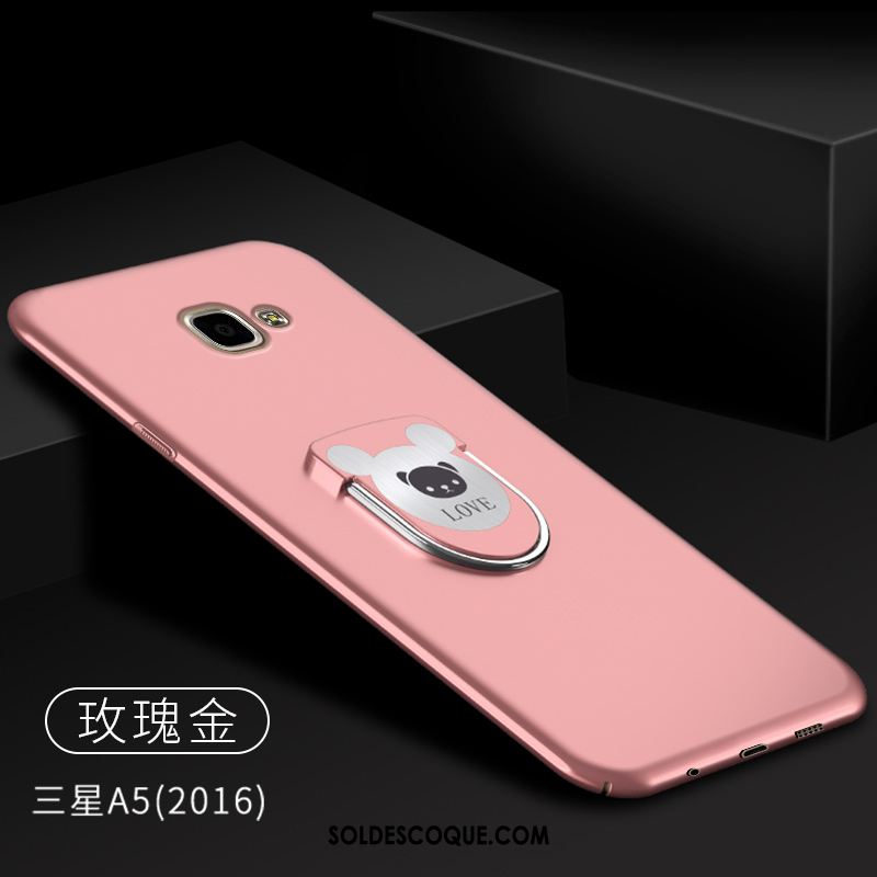 Coque Samsung Galaxy A5 2016 Très Mince Téléphone Portable Étui Tout Compris Rouge Pas Cher