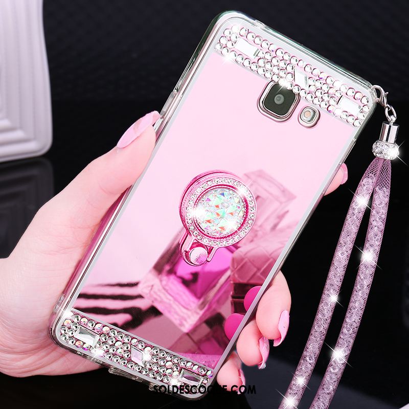 Coque Samsung Galaxy A5 2016 Étoile Étui Strass Protection Fluide Doux En Vente