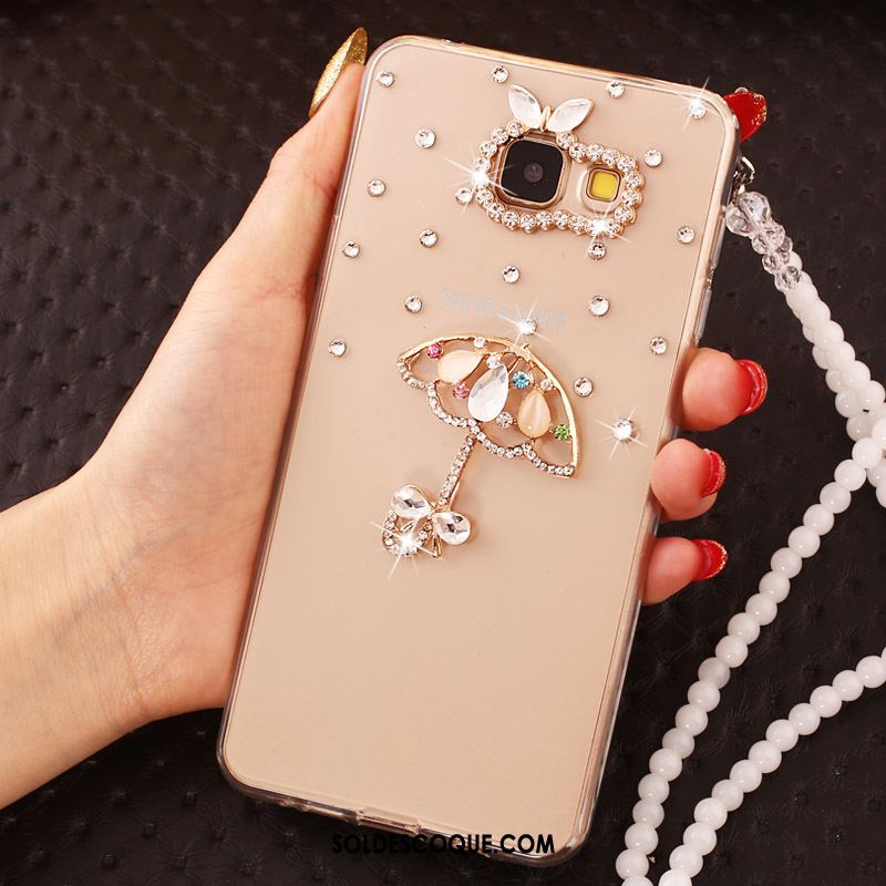 Coque Samsung Galaxy A5 2016 Étui Rose Téléphone Portable Étoile Protection En Vente