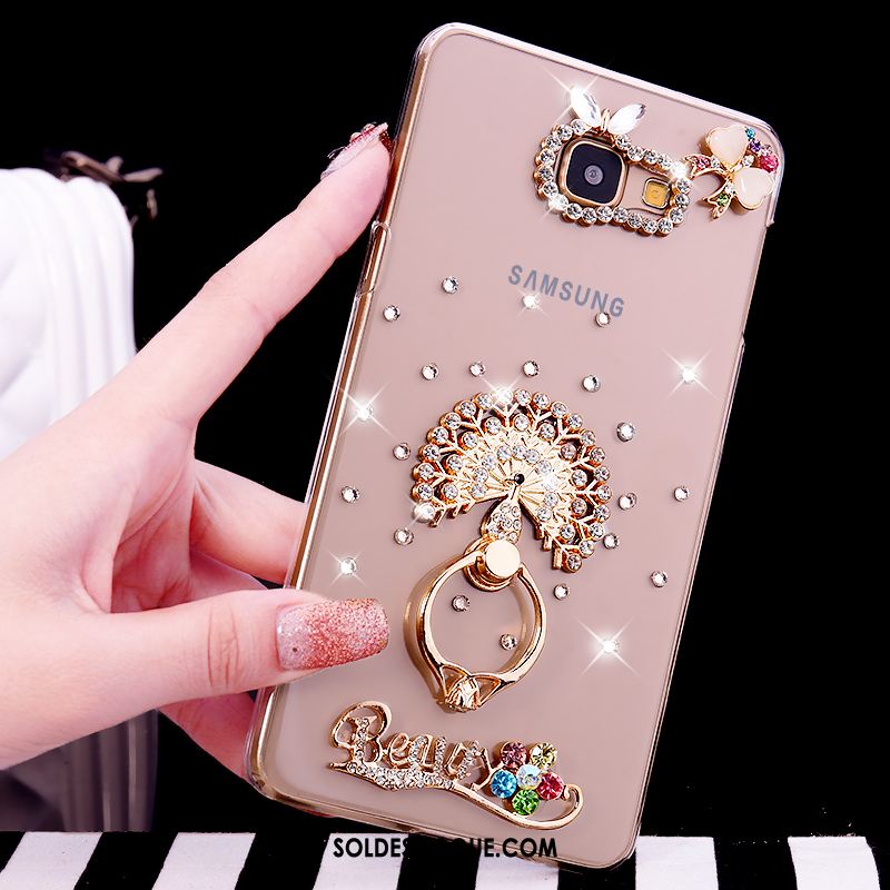 Coque Samsung Galaxy A5 2016 Étui Étoile Difficile Téléphone Portable Anneau Soldes