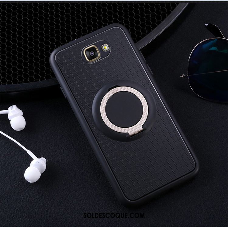 Coque Samsung Galaxy A5 2017 Fluide Doux Silicone Protection Téléphone Portable Anneau Soldes