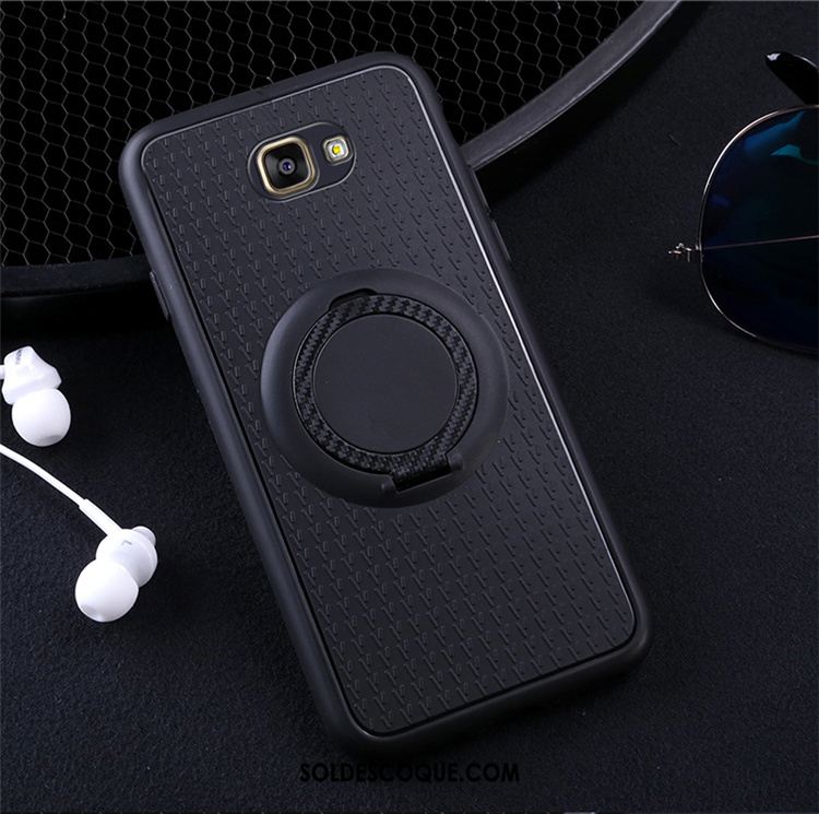 Coque Samsung Galaxy A5 2017 Fluide Doux Silicone Protection Téléphone Portable Anneau Soldes