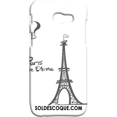 Coque Samsung Galaxy A5 2017 Incassable Délavé En Daim Paysage Multicolore Protection En Vente