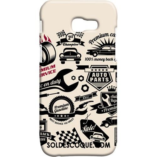 Coque Samsung Galaxy A5 2017 Incassable Délavé En Daim Paysage Multicolore Protection En Vente