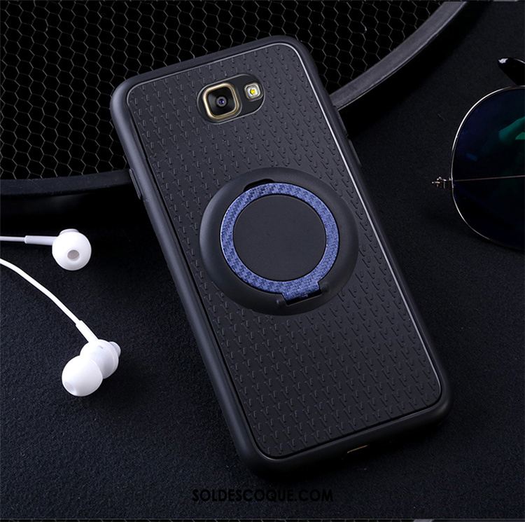 Coque Samsung Galaxy A5 2017 Noir Étoile Téléphone Portable Magnétisme Silicone France