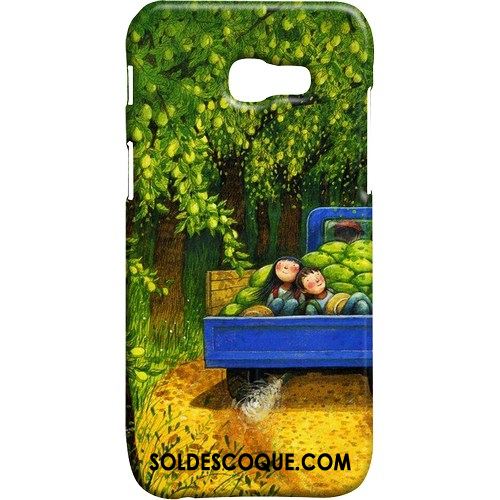 Coque Samsung Galaxy A5 2017 Protection Délavé En Daim Téléphone Portable Étoile Incassable En Ligne