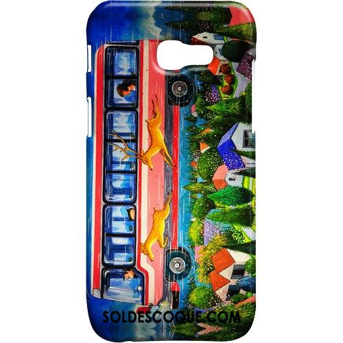 Coque Samsung Galaxy A5 2017 Protection Délavé En Daim Téléphone Portable Étoile Incassable En Ligne