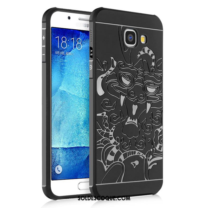 Coque Samsung Galaxy A5 2017 Protection Gaufrage Étoile Téléphone Portable Nouveau En Ligne