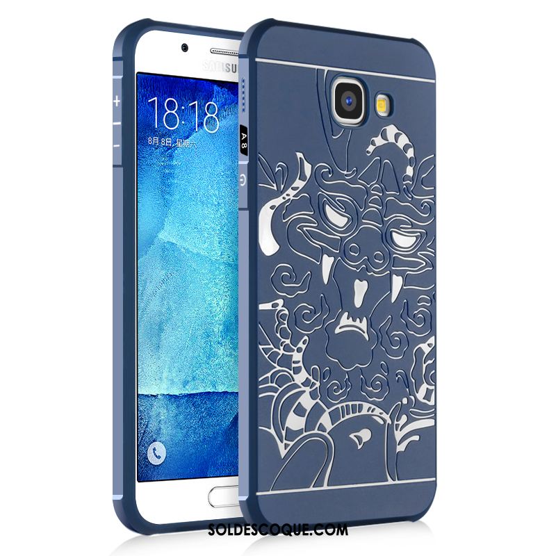 Coque Samsung Galaxy A5 2017 Protection Gaufrage Étoile Téléphone Portable Nouveau En Ligne