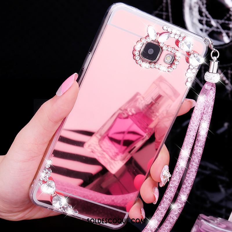 Coque Samsung Galaxy A5 2017 Protection Téléphone Portable Rose Étoile Étui France