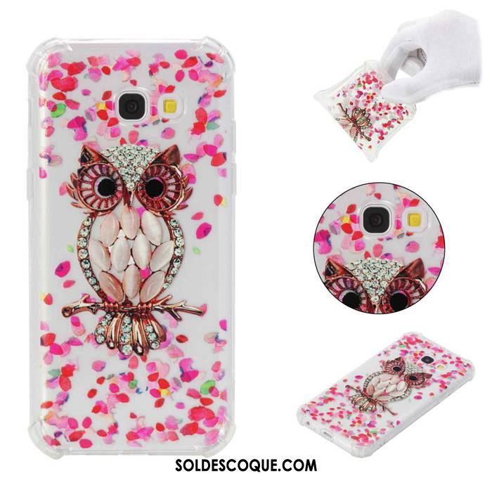 Coque Samsung Galaxy A5 2017 Protection Étoile Rose Fluide Doux Étui France