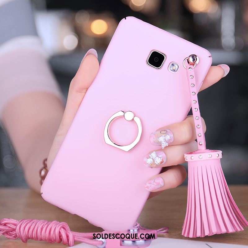 Coque Samsung Galaxy A5 2017 Rose Téléphone Portable Protection Étui Étoile Pas Cher