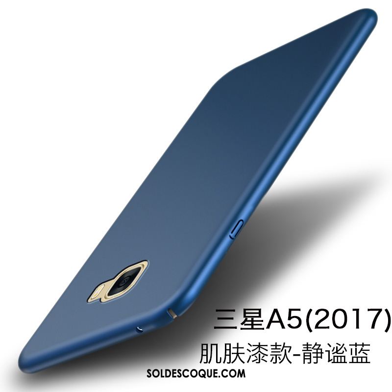 Coque Samsung Galaxy A5 2017 Tempérer Bleu Étui Membrane Téléphone Portable En Vente