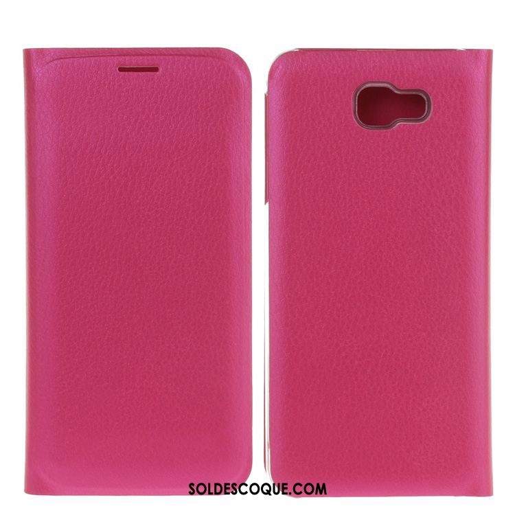 Coque Samsung Galaxy A5 2017 Étui En Cuir Rose Téléphone Portable Étoile Difficile Soldes