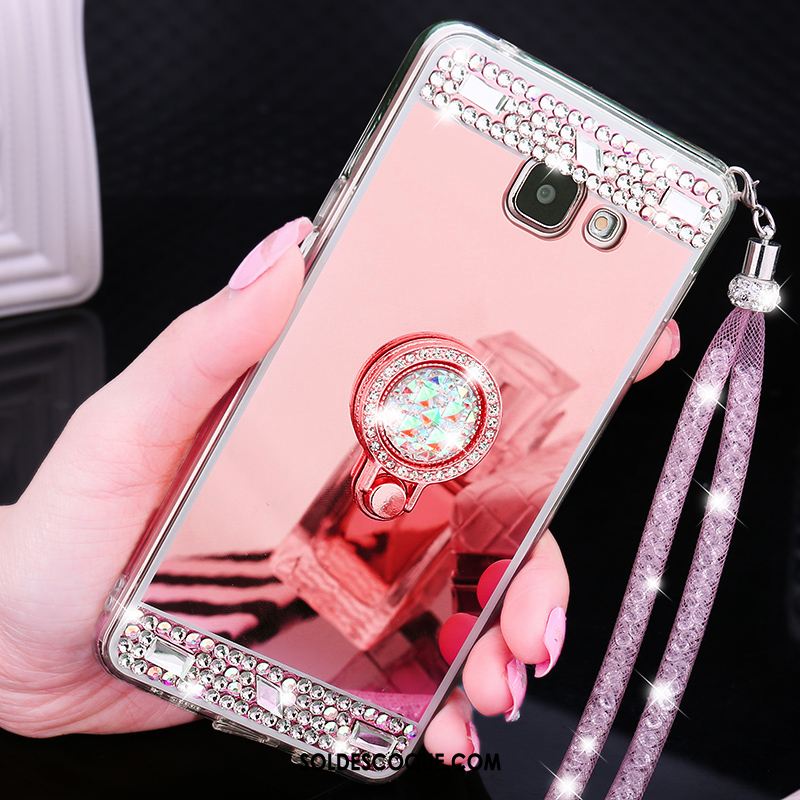 Coque Samsung Galaxy A5 2017 Étui Téléphone Portable Ornements Suspendus Strass Étoile Housse Pas Cher