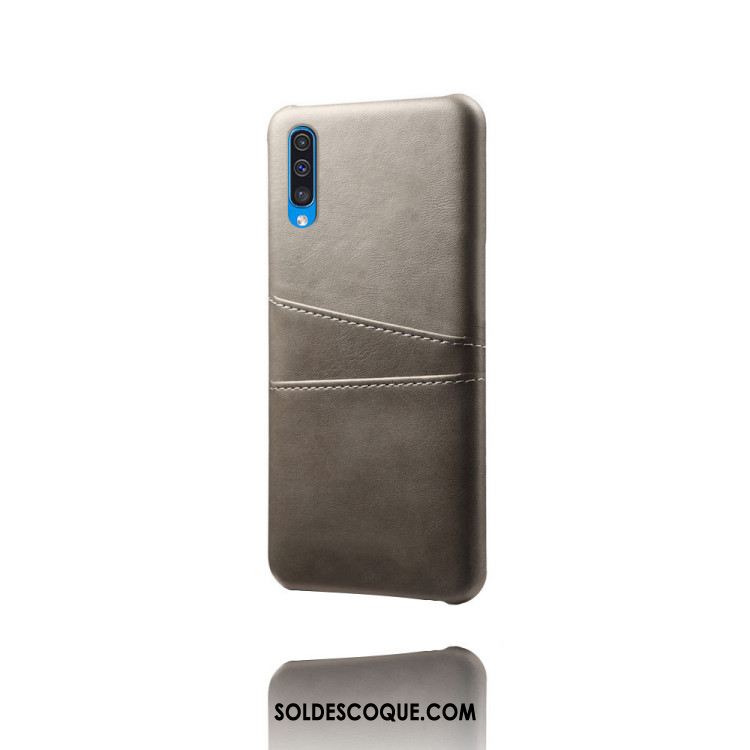 Coque Samsung Galaxy A50 Bleu Étui Téléphone Portable Modèle Fleurie Petit En Vente