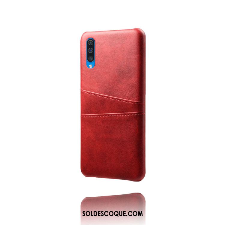 Coque Samsung Galaxy A50 Bleu Étui Téléphone Portable Modèle Fleurie Petit En Vente