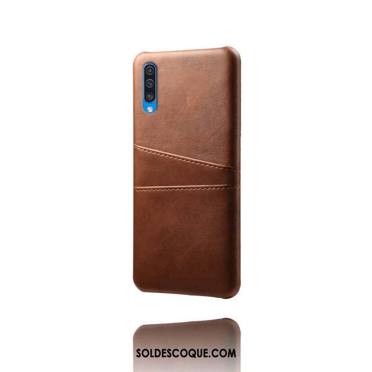 Coque Samsung Galaxy A50 Bleu Étui Téléphone Portable Modèle Fleurie Petit En Vente