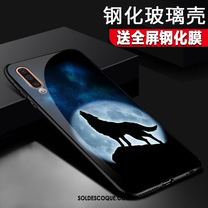 Coque Samsung Galaxy A50 Créatif Personnalité Tendance Étoile Bleu Soldes