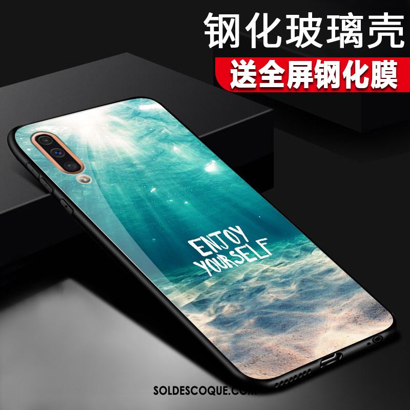 Coque Samsung Galaxy A50 Créatif Personnalité Tendance Étoile Bleu Soldes