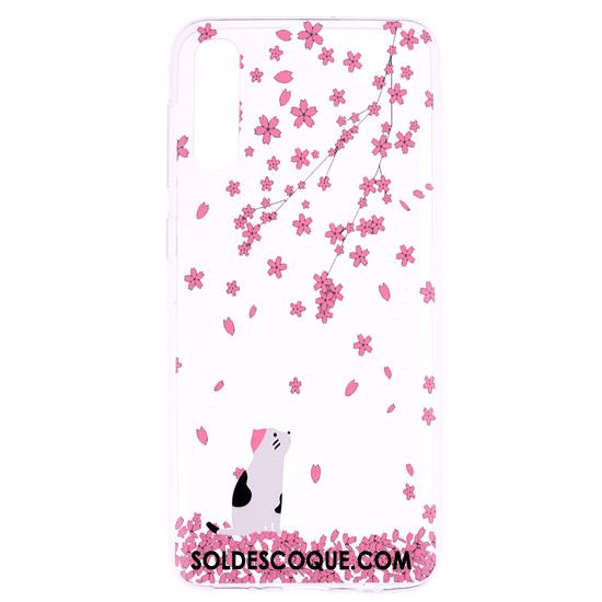 Coque Samsung Galaxy A50 Créatif Transparent Fluide Doux Silicone Téléphone Portable En Ligne