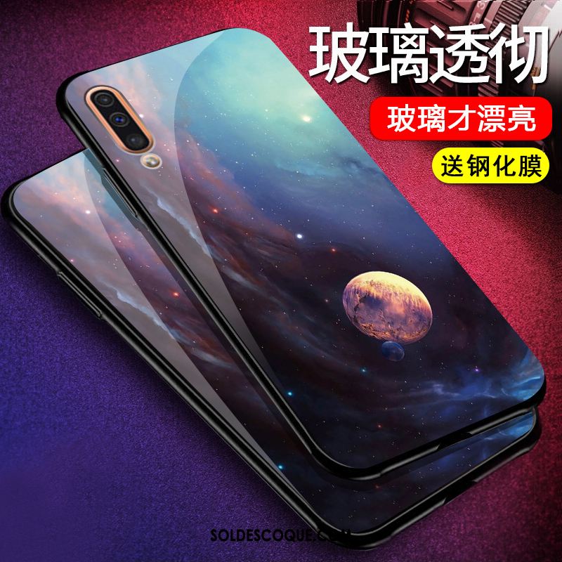 Coque Samsung Galaxy A50 Protection Bleu Étoile Nouveau Tout Compris Pas Cher