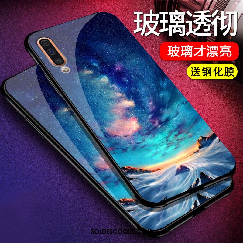 Coque Samsung Galaxy A50 Silicone Créatif Incassable Verre Fluide Doux En Ligne