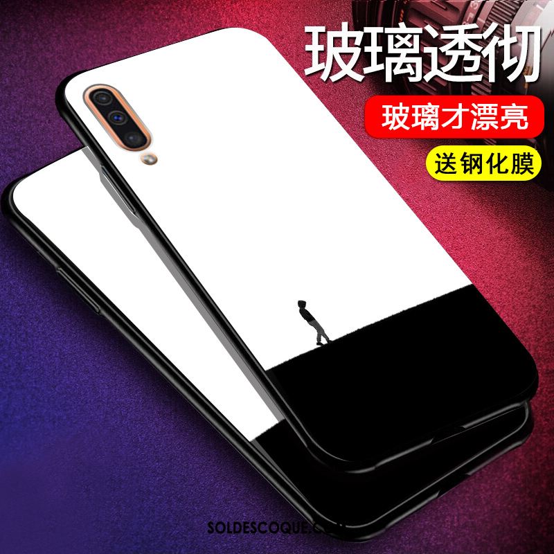 Coque Samsung Galaxy A50 Silicone Créatif Incassable Verre Fluide Doux En Ligne