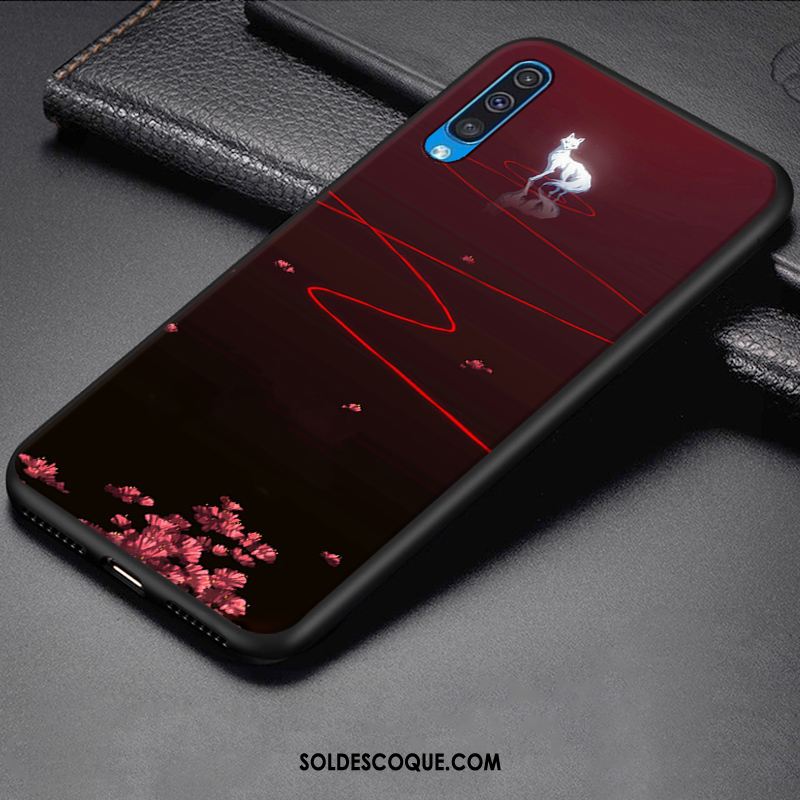 Coque Samsung Galaxy A50 Silicone Simple Dessin Animé Créatif Personnalité Pas Cher