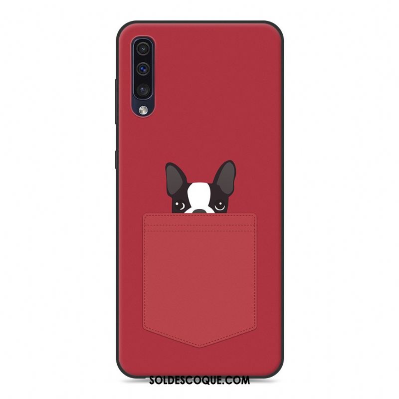 Coque Samsung Galaxy A50 Silicone Violet Dessin Animé Téléphone Portable Ornements Suspendus Soldes