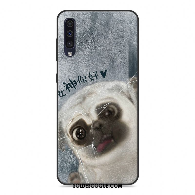 Coque Samsung Galaxy A50 Silicone Violet Dessin Animé Téléphone Portable Ornements Suspendus Soldes