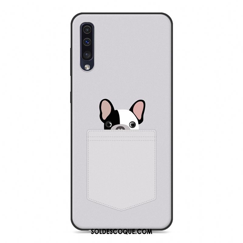 Coque Samsung Galaxy A50 Silicone Violet Dessin Animé Téléphone Portable Ornements Suspendus Soldes