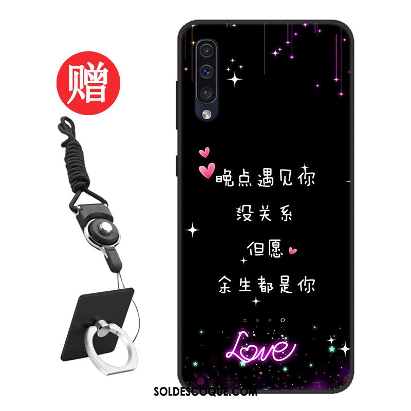 Coque Samsung Galaxy A50 Tout Compris Incassable Bleu Tendance Personnalisé Pas Cher